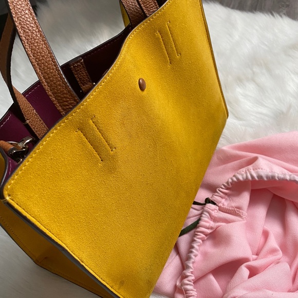 sam suede medium satchel